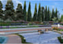 design modern 3d backyard, front yard and landscape with realistic 3d render